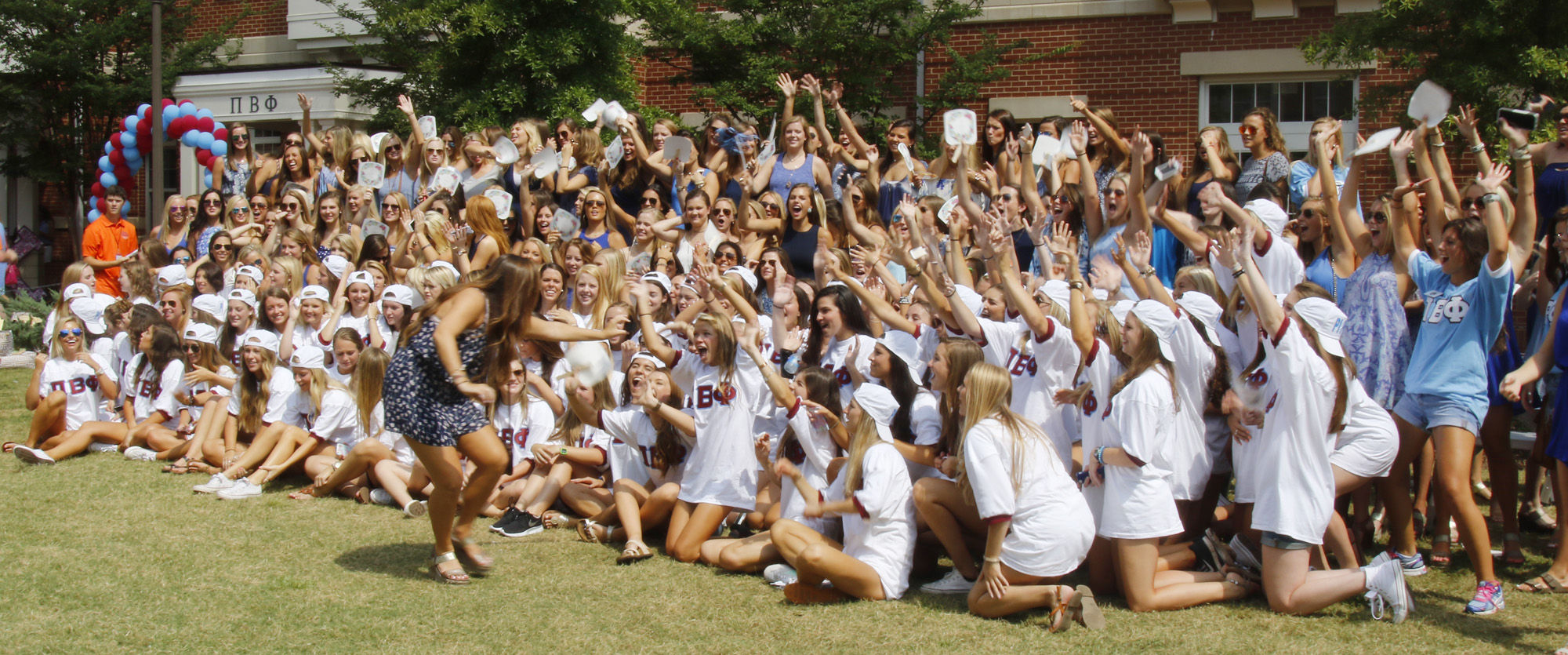 Auburn University bid day 2015